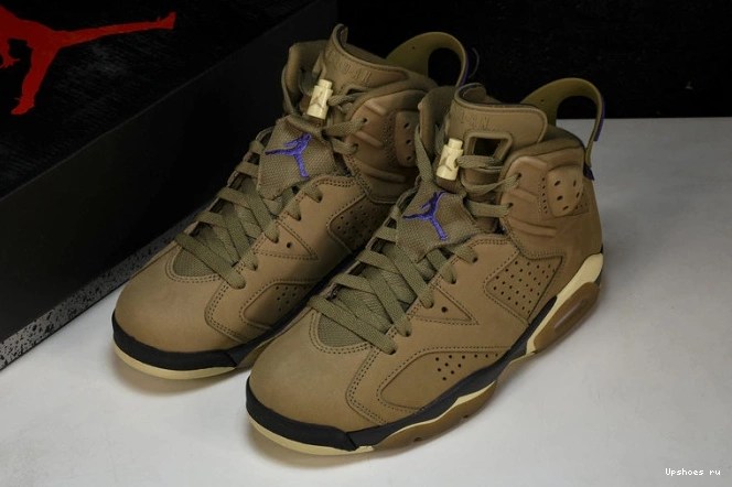 6 Retro FD1643-300  Brown Gore-Tex Kelp Jordan 0807
